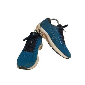 Mizuno Women's Size 6.5 Blue Black Wave Rider 25 Running sneakers Shoes